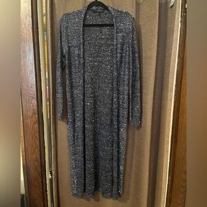 WHITE HOUSE BLACK MARKET Sequin Duster